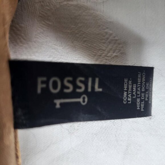 FOSSIL Mini Mason Two-Tone Leather Crossbody Bag - Picture 7 of 11